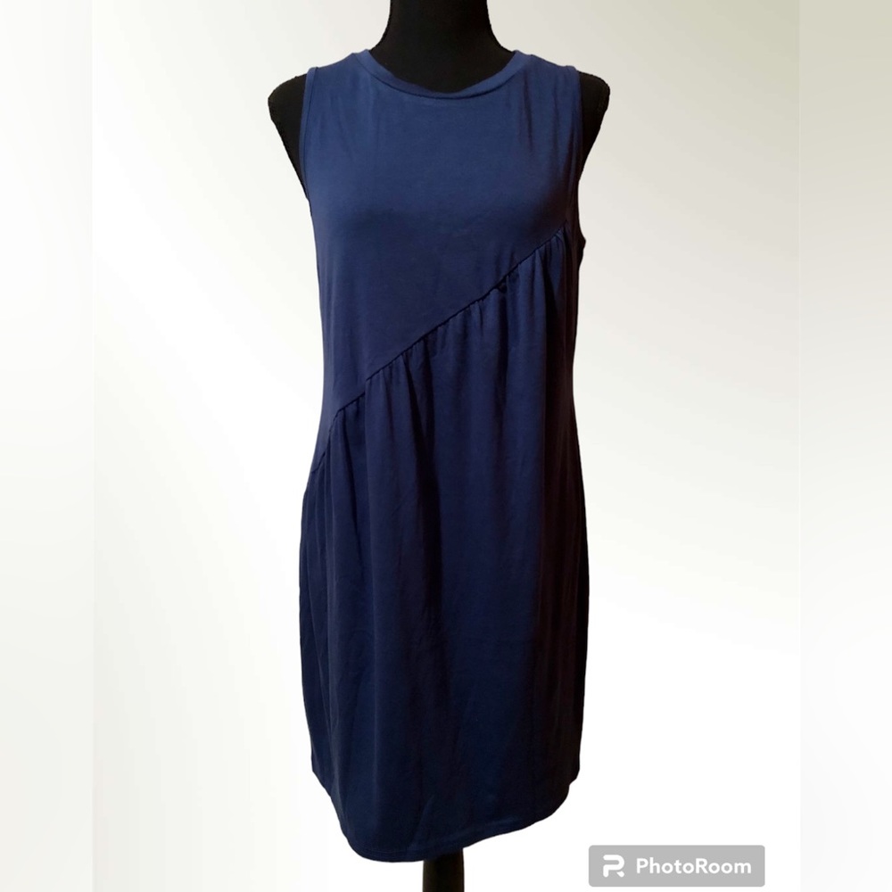 New blue tshirt dress medium